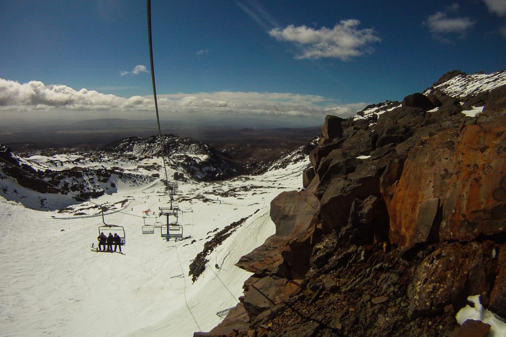 Whakapapa Ski Lift, New Zealand ski resorts